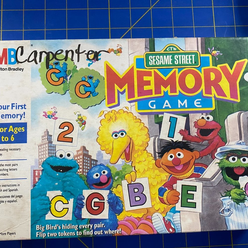 Sesame Street Memory Game